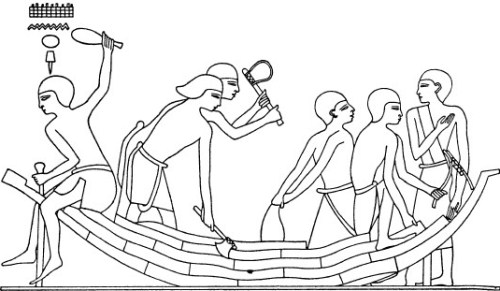 Морские суда Древнего Египта картинки